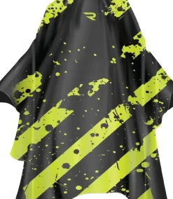 Rovra Barber Cape Splash - Green & Black