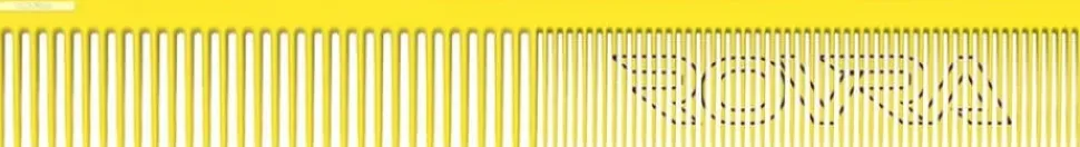 Rovra Hair Comb - Yellow
