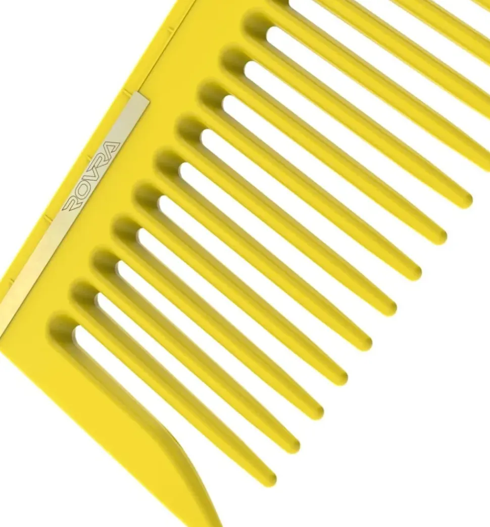 Rovra Hair Comb - Yellow