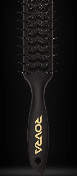 Rovra Hair Styling Double Brush - Black