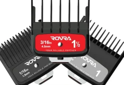 Rovra Metal Comb Set 3 Pcs 1.5/3/4.5 mm