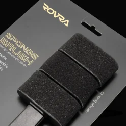 Rovra Sponge Neck Duster - Black