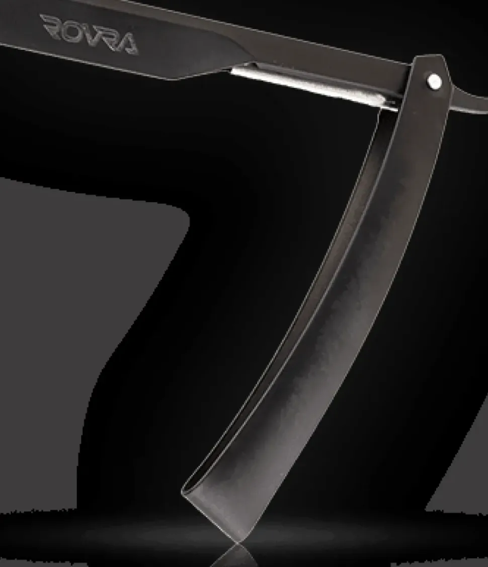 Rovra Stainless Steel Razor - Black