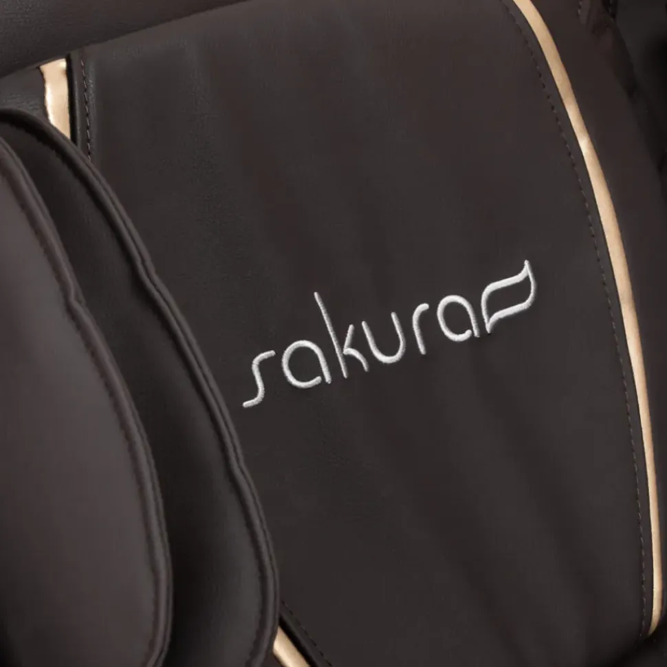 Sakura Massage Chair 306A Wooden Leather
