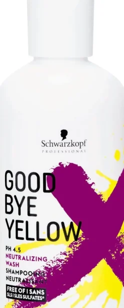 Schwarzkopf Goodbye Yellow Shampoo 300 ml