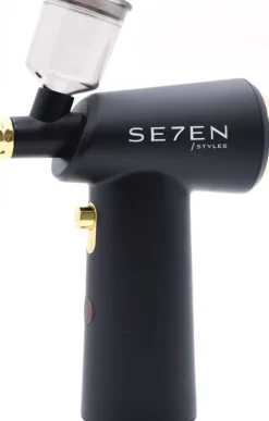 Se7en Styles Black Airbrush Wireless Charging