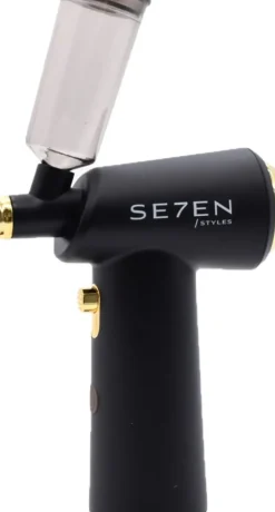 Se7en Styles Black Airbrush Wireless Charging