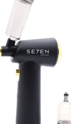 Se7en Styles Black Airbrush Wireless Charging