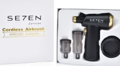 Se7en Styles Black Airbrush Wireless Charging