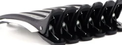 Se7en Styles Black Silicon Clips 6 pcs
