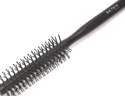 Se7en Styles Black Wooden Round Brush 12 mm