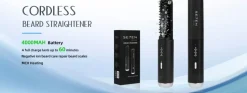 Se7en Styles Cordless Beard & Hair Straightener