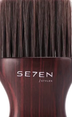 Se7en Styles Dark Wooden Oval Neck Brush