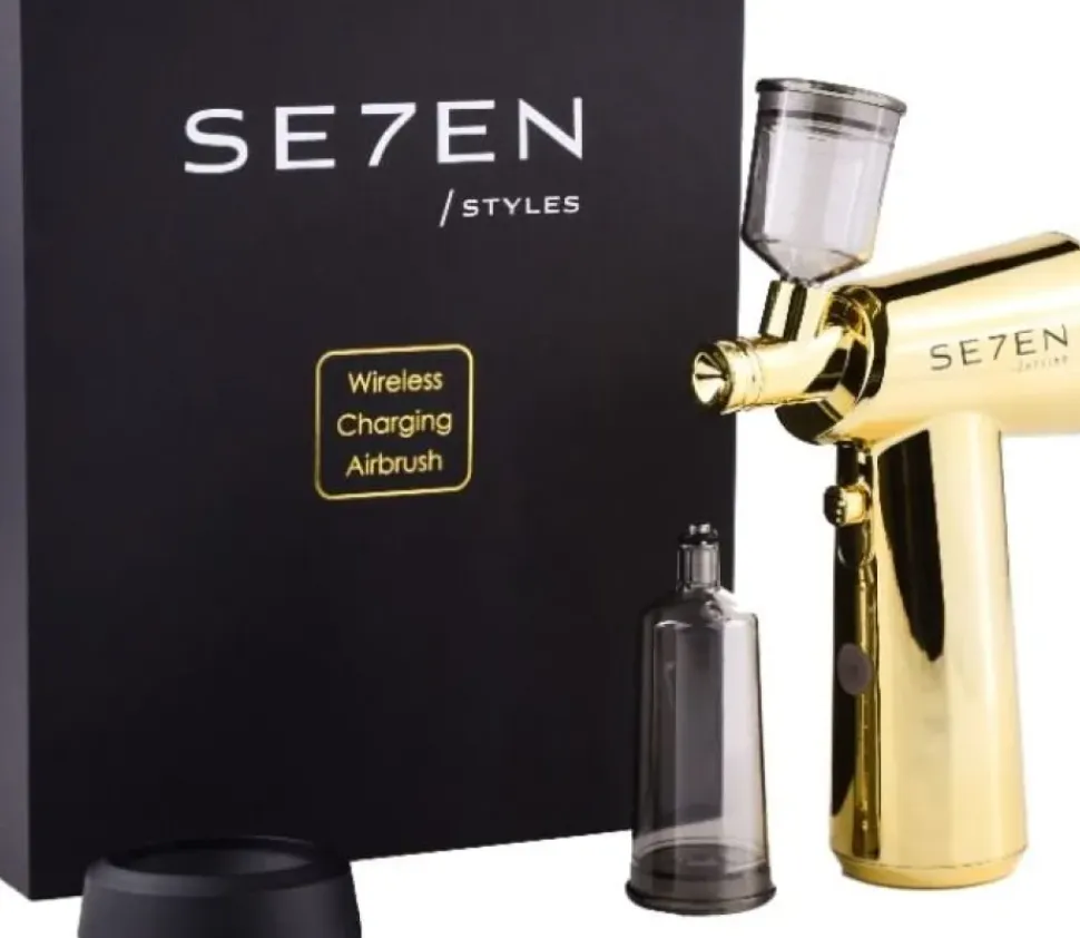 Se7en Styles Gold Airbrush Wireless Charging