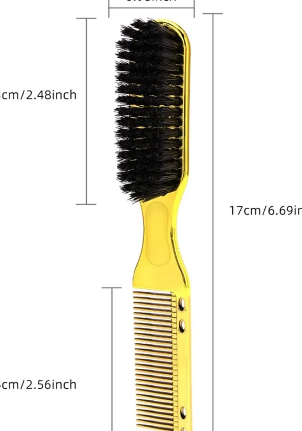 Se7en Styles Gold Fade Brush-Comb