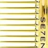 Se7en Styles Gold Metal Clipper Comb - 21 cm