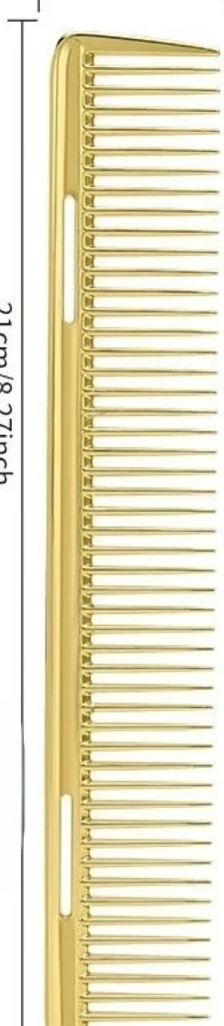 Se7en Styles Gold Metal Clipper Comb - 21 cm