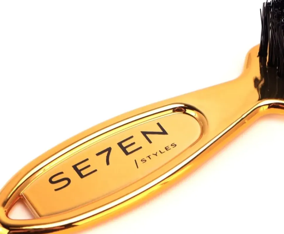 Se7en Styles Gold Mini Fade Brush