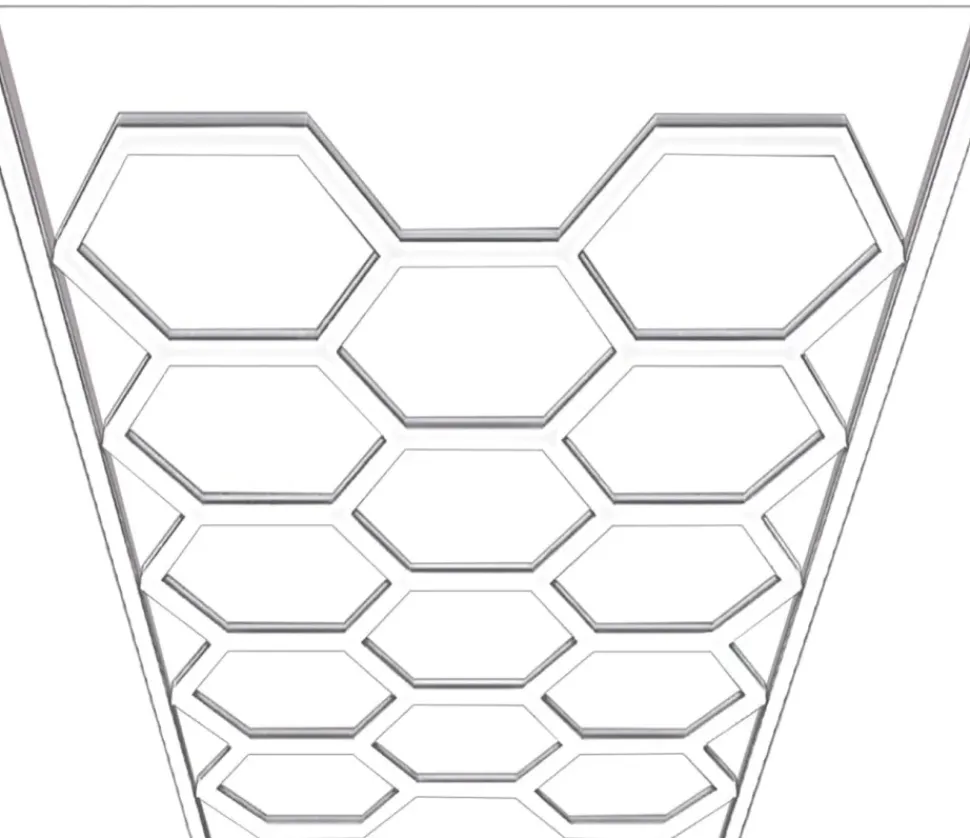Se7en Styles Hexagon Light 672 Watt