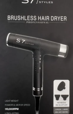 Se7en Styles Inferno Brushless Hair Dryer - 2000 Watt