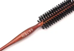 Se7en Styles Medium Wooden Round Brush 12 mm