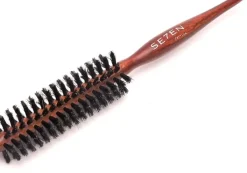 Se7en Styles Medium Wooden Round Brush 12 mm