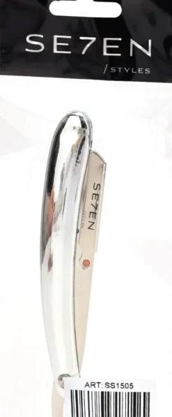 Se7en Styles Silver Barber Razor