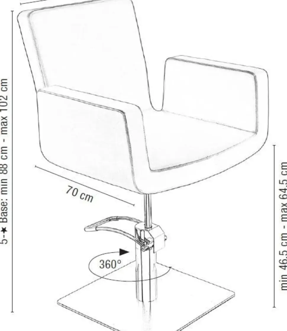 Sibel Attractio Styling Chair Brown