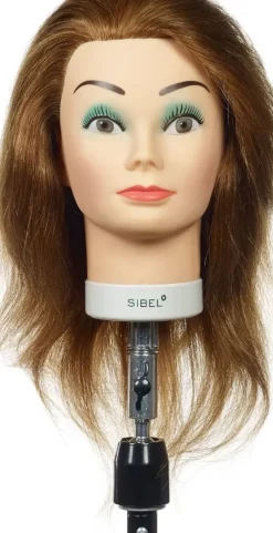 Sibel - Candy Training Head 100% Natural Hair 15-35 Cm