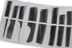 Sibel - Carbon Line Set Of Combs 8pcs