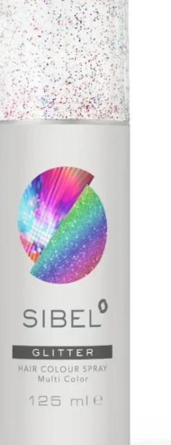 Sibel Color Spray Glitter Multi Color 125 ml