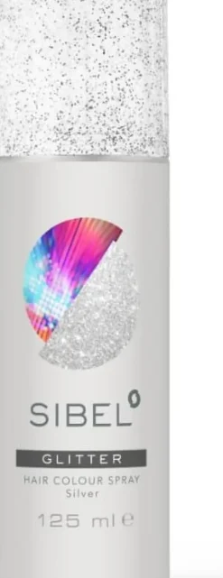 Sibel Color Spray Silver Glitter 125 ml
