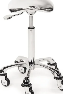 Sibel Cutting Stool Eccentric Silver