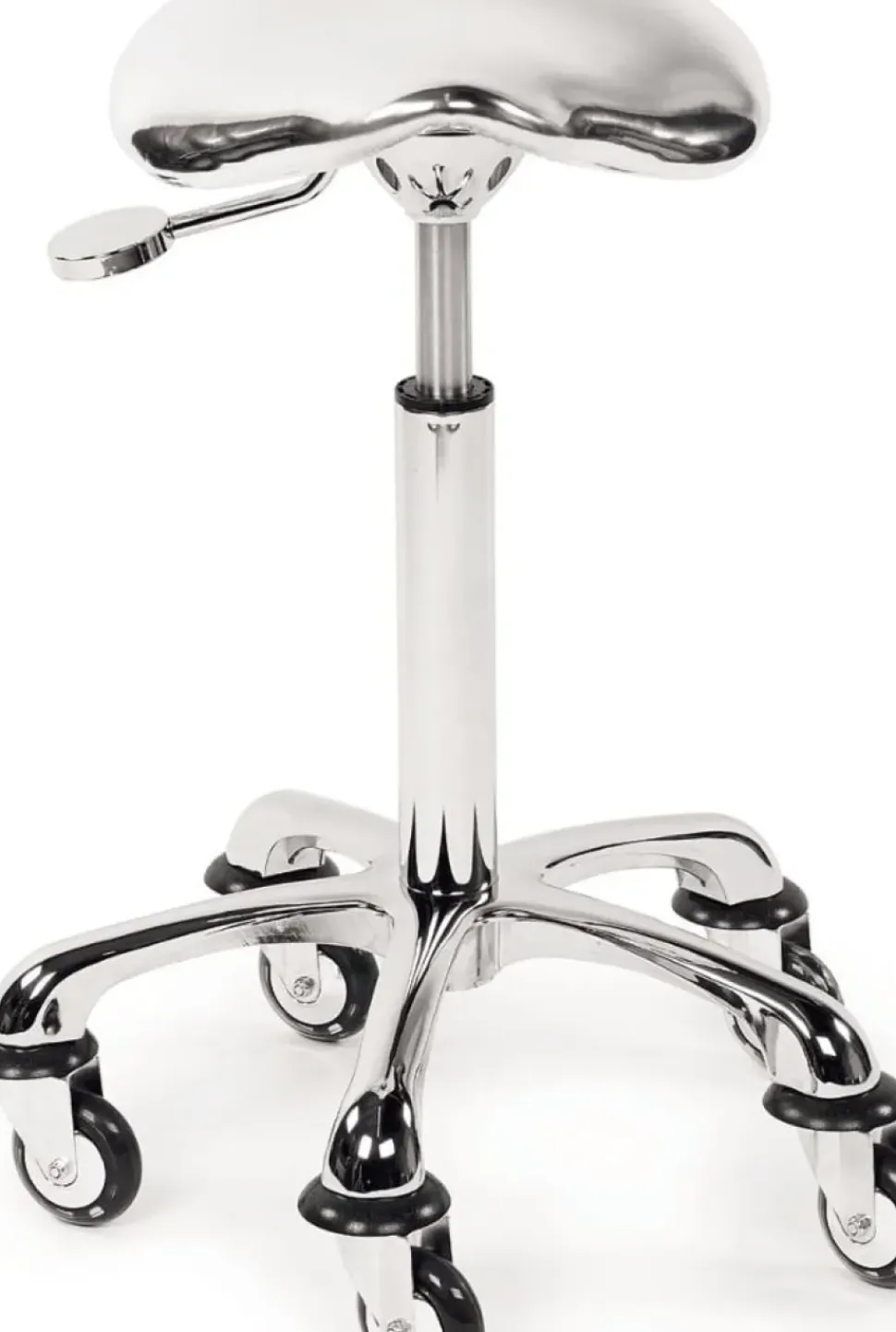 Sibel Cutting Stool Eccentric Silver
