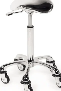 Sibel Cutting Stool Eccentric Silver