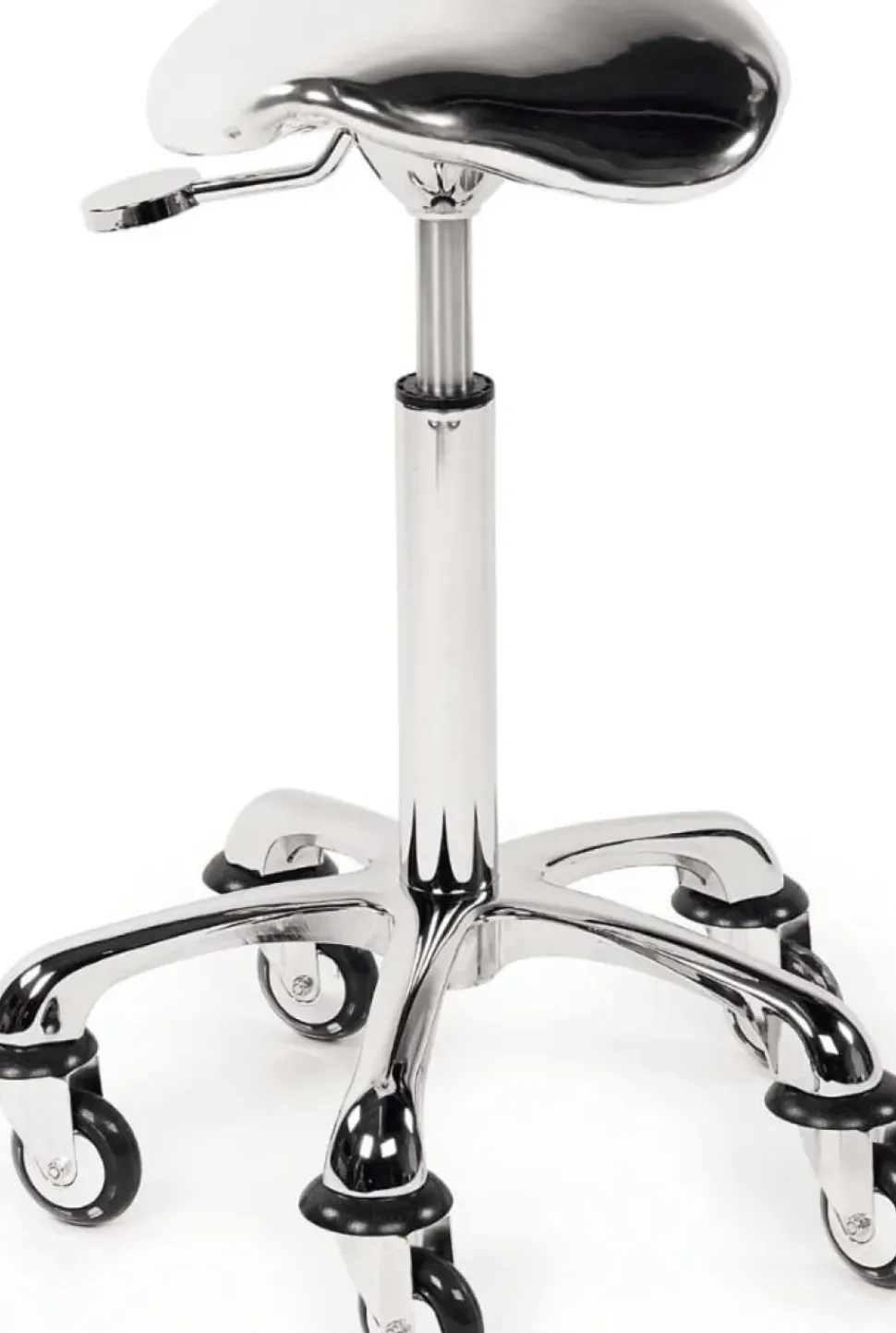 Sibel Cutting Stool Eccentric Silver