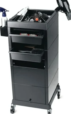 Sibel Discret Service Trolley Black