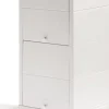 Sibel Discret Service Trolley White Cream
