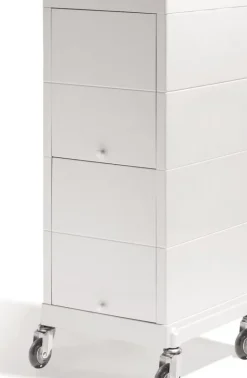 Sibel Discret Service Trolley White Cream