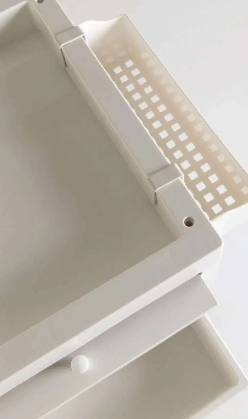 Sibel Discret Service Trolley White Cream