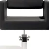Sibel FELICITAS Styling Chair With Square Base Black Leather