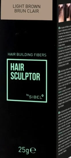 Sibel Hair Sculptor Hair Building Fibers Light Brown 25 g