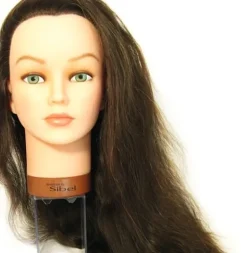 Sibel - Jenny Training Head 100% Natural Hair 35-60 Cm