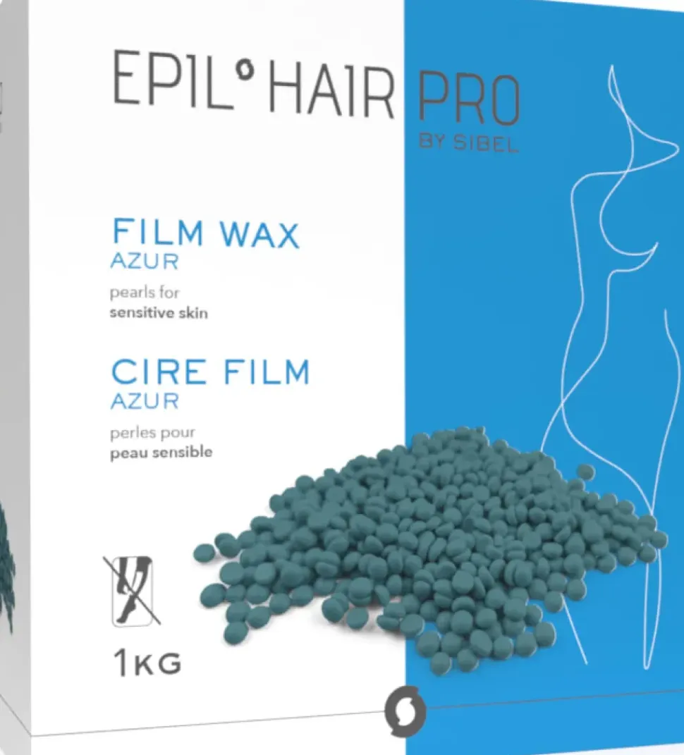 Sibel Èpilhair Pro Peelable Liposoluble Beads Fine Wax Azur Wax 1 KG