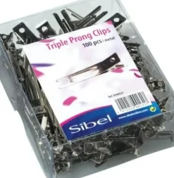 Sibel 2-pin Metal Clips - 100 pcs