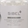 Sibel - Transparent Hair Elastics 20 mm - 500 pcs