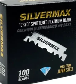 Silvermax Half Razor Blades - 100 Pcs
