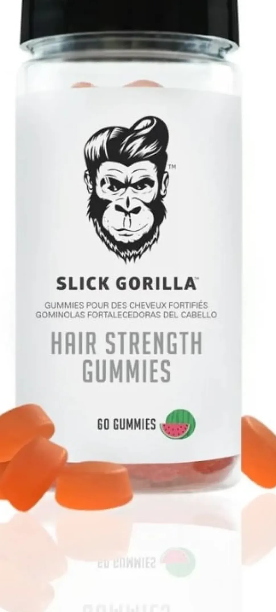 Slick Gorilla Hair Strength Gummies