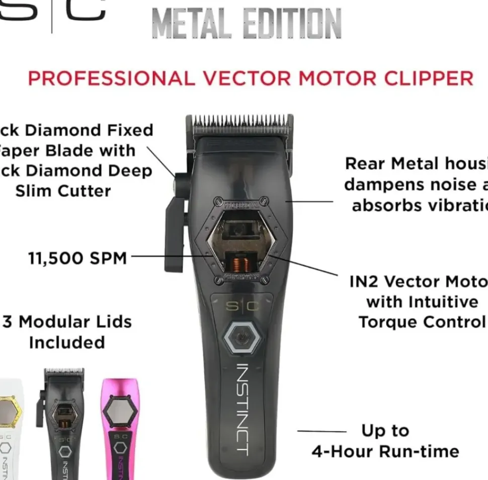 StyleCraft Metal Instinct Cordless Clipper