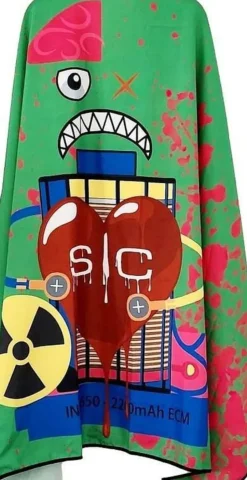 StyleCraft Radioactive Cape - Green